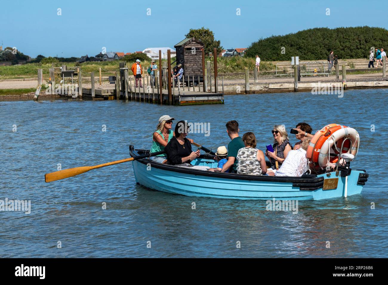 Da Walberswick a Southwold Ferry Suffolk Foto Stock