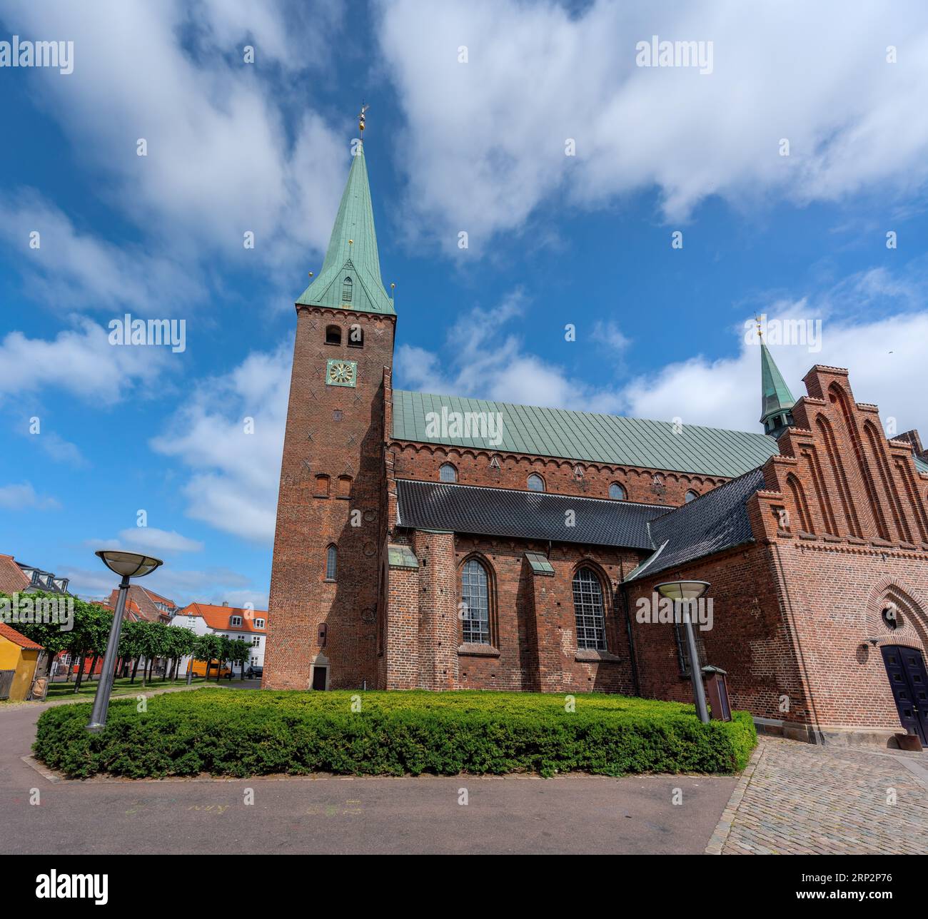 St Chiesa di Olafs - Helsingor, Danimarca Foto Stock