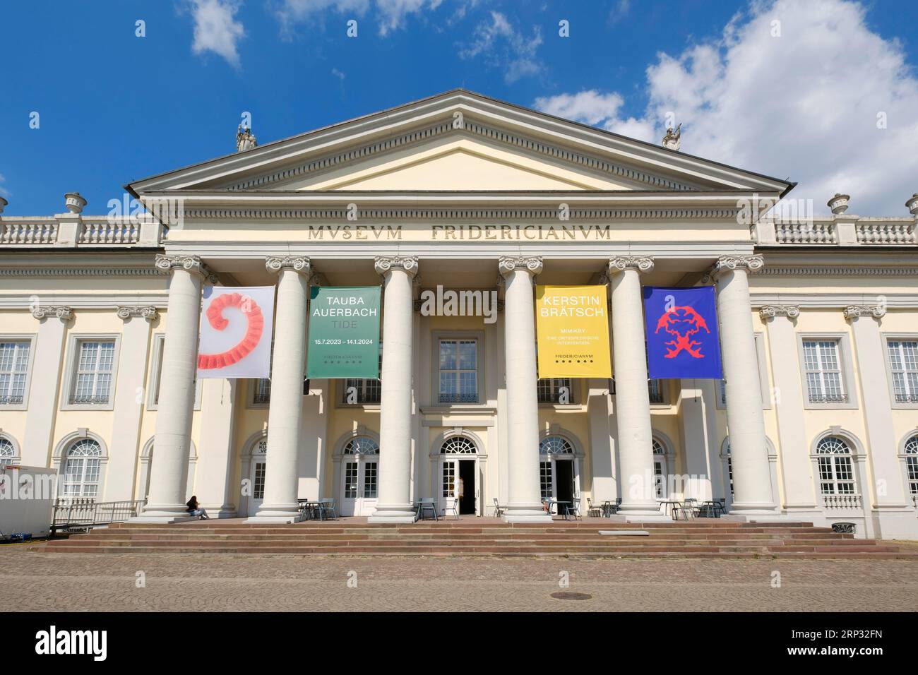 Fridericianum, Galleria d'Arte, Museo, Friedrichsplatz, Kassel, Hesse, Germania Foto Stock