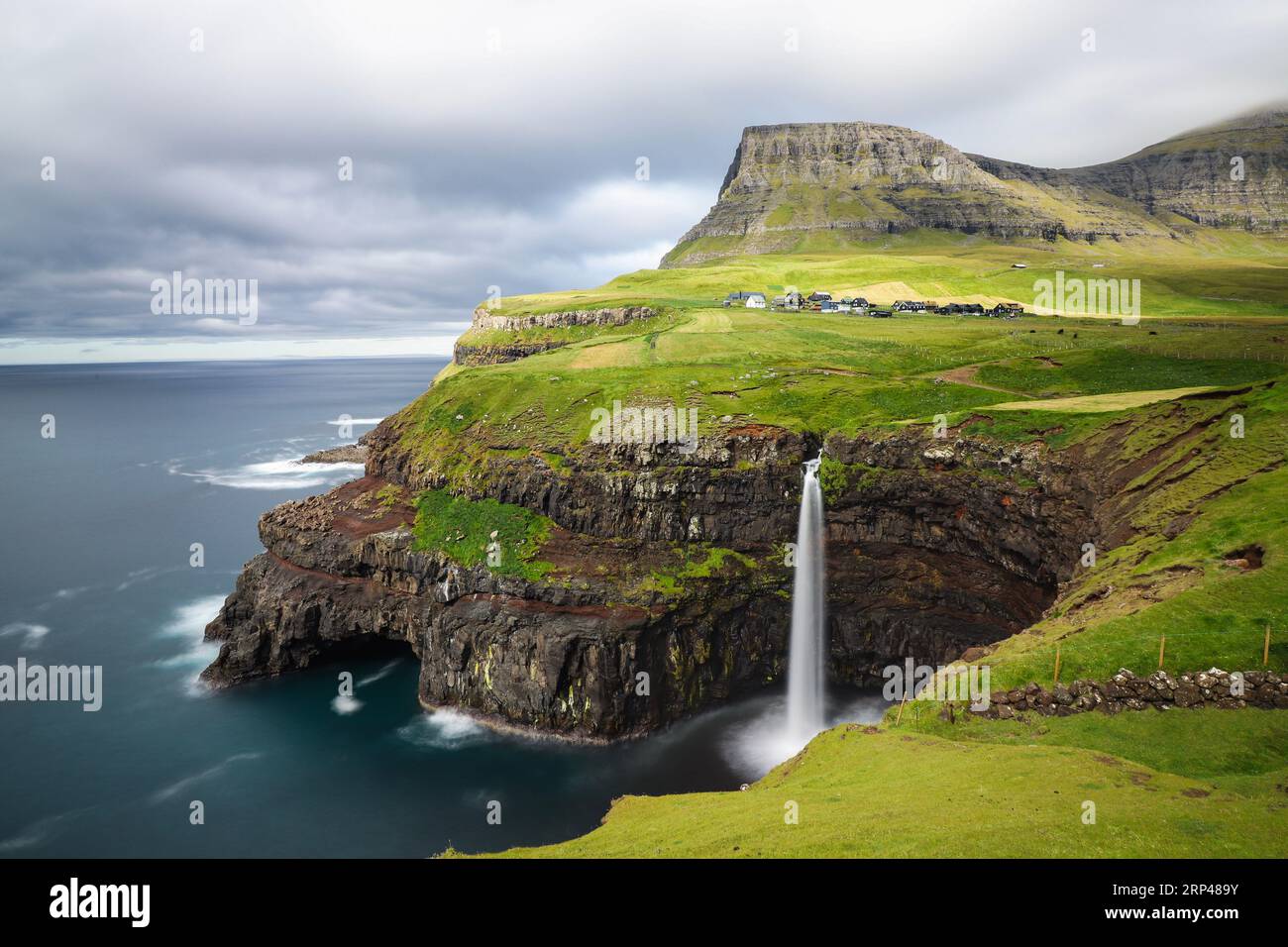Isole Faroe - il segreto meglio custodito dell'Oceano Atlantico Foto Stock