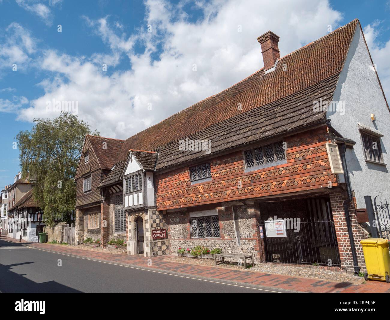 Anne of Cleves House Museum, Southover High St, Lewes, East Sussex, Regno Unito. Foto Stock