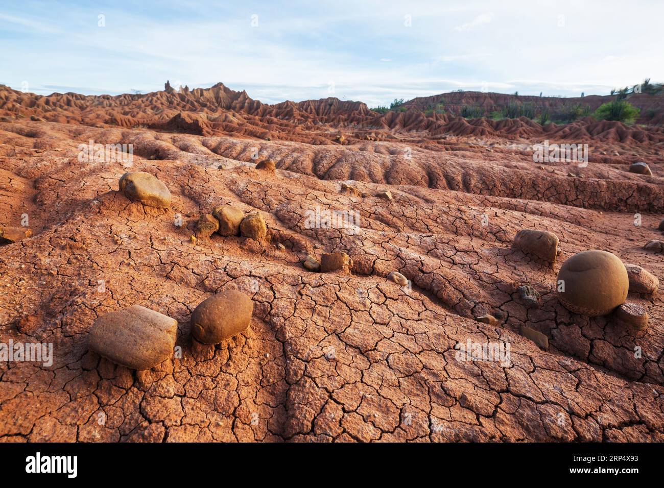 Paesaggi insoliti nel deserto di Tatacoa, Colombia, Sud America Foto Stock