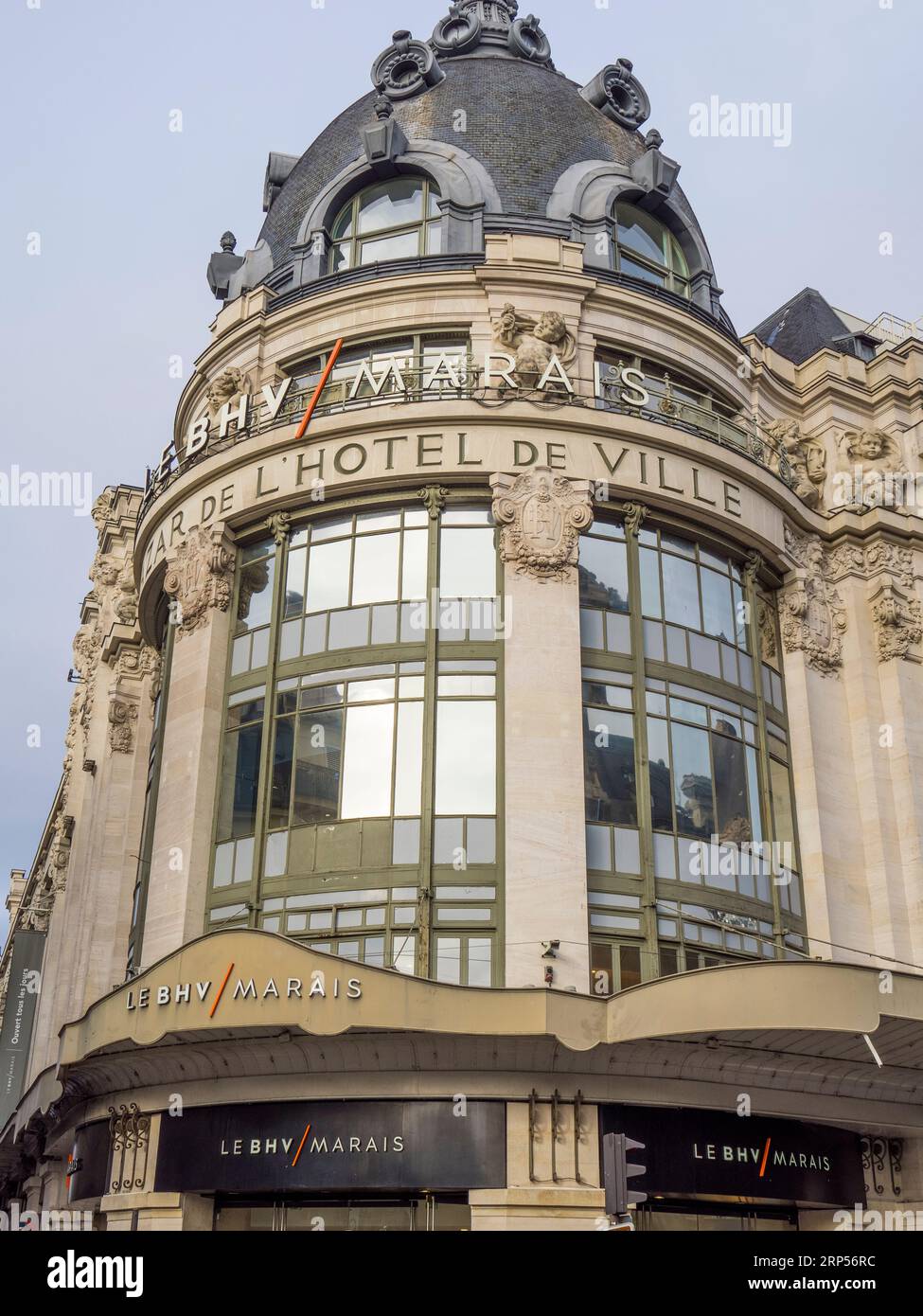 BHV Marais, grandi magazzini, Parigi, Francia, Europa, UE. Foto Stock