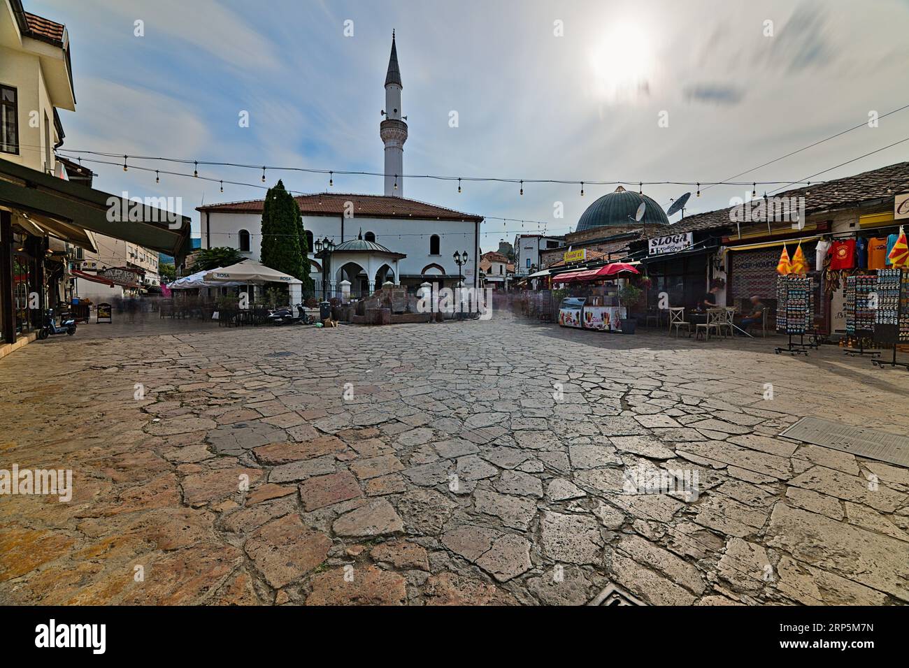 Moschea di Murat Pasha a Skopje Foto Stock