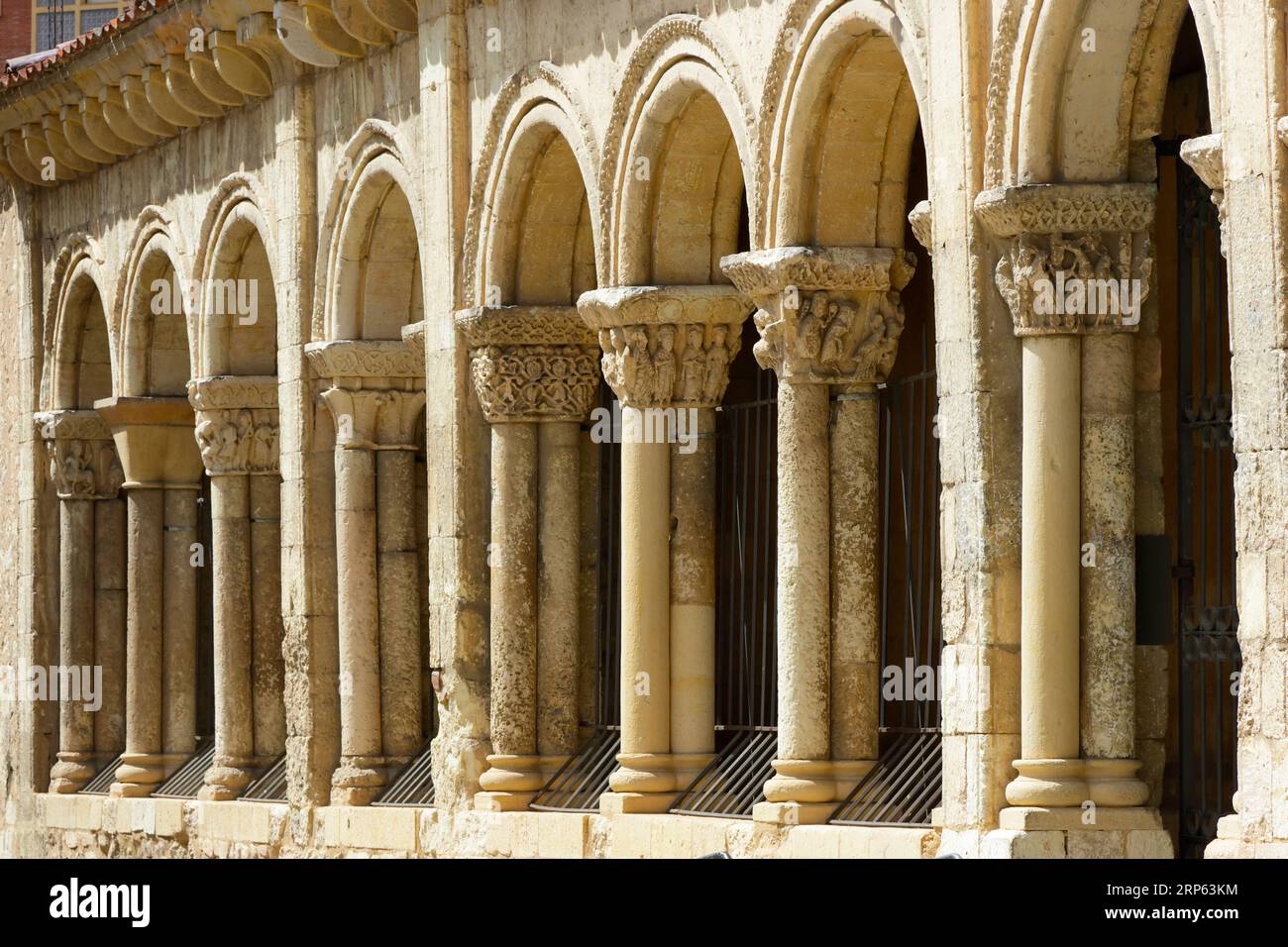 Vista sulla chiesa romanica di San Millan a Segovia, Spagna Foto Stock