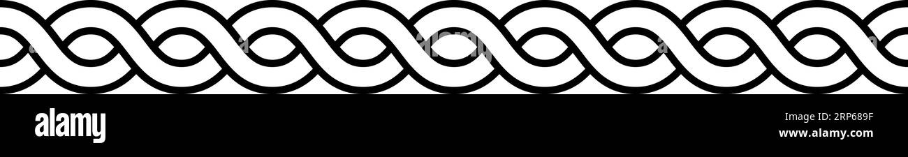 Tessitura all'uncinetto in Macrame, intrecciato in maglia intrecciata, vimini modello Illustrazione Vettoriale