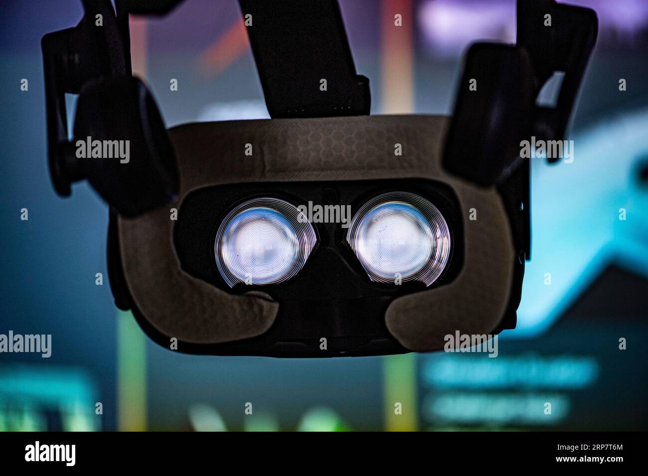 Apprendimento virtuale delle situazioni pratiche a Sailing Island a Moenchengladbach con Alexander Worms. Foto: Philipp Hympendahl, Shipping, Sailing Foto Stock