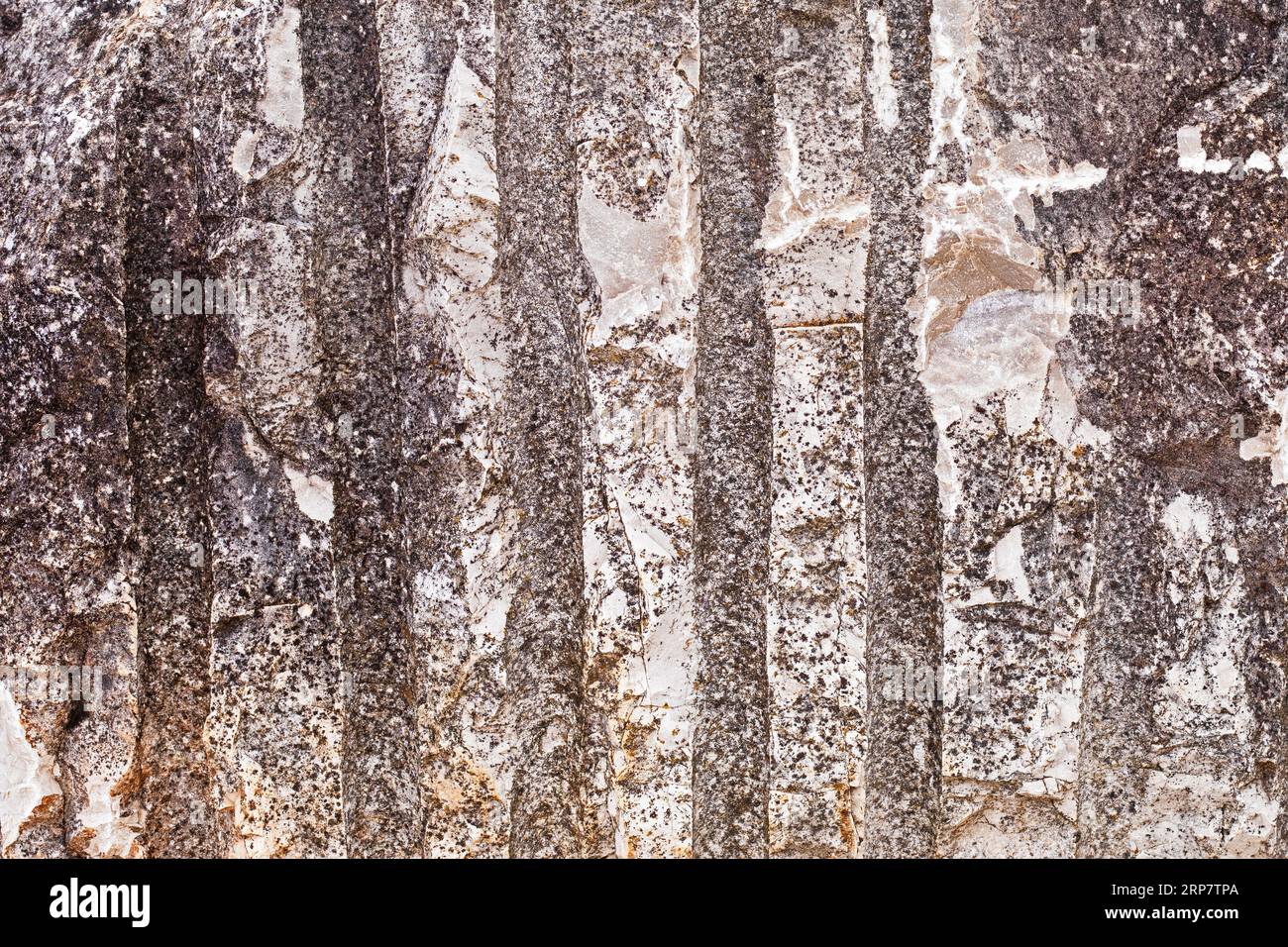 sfondo astratto di marmo naturale per la costruzione di antiche città. orizzontale Foto Stock