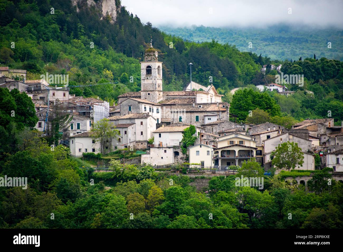 Comune di Caramanico Terme - Italia Foto Stock
