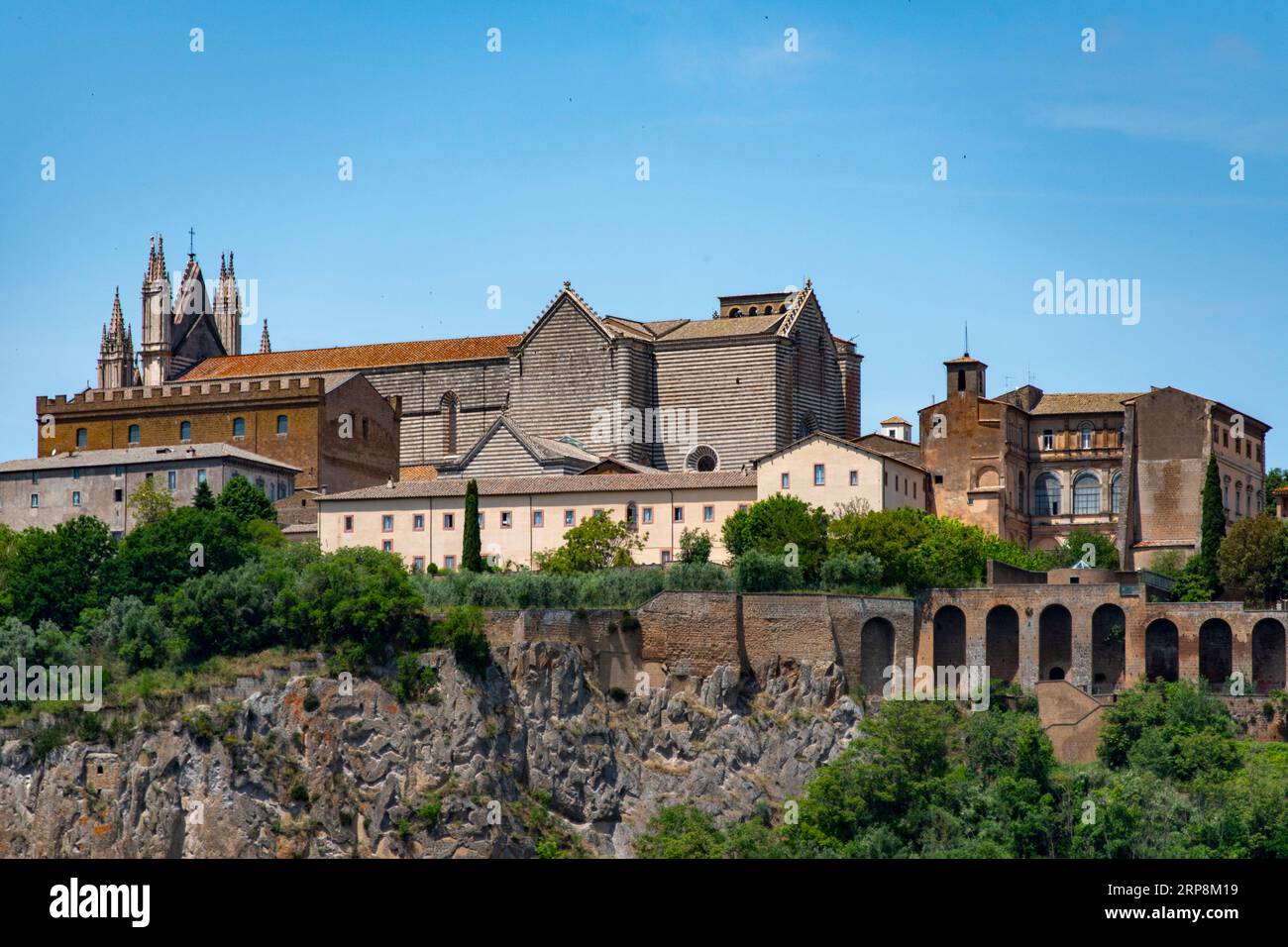 Cattedrale di Orvieto - Italia Foto Stock