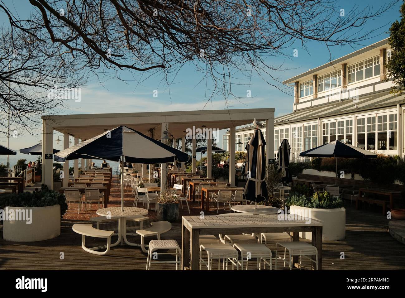 Una vista del Portsea Hotel situato sulla costa della Baia di Port Phillip sulla Penisola di Mornington, fondato nel 1876. Foto Stock