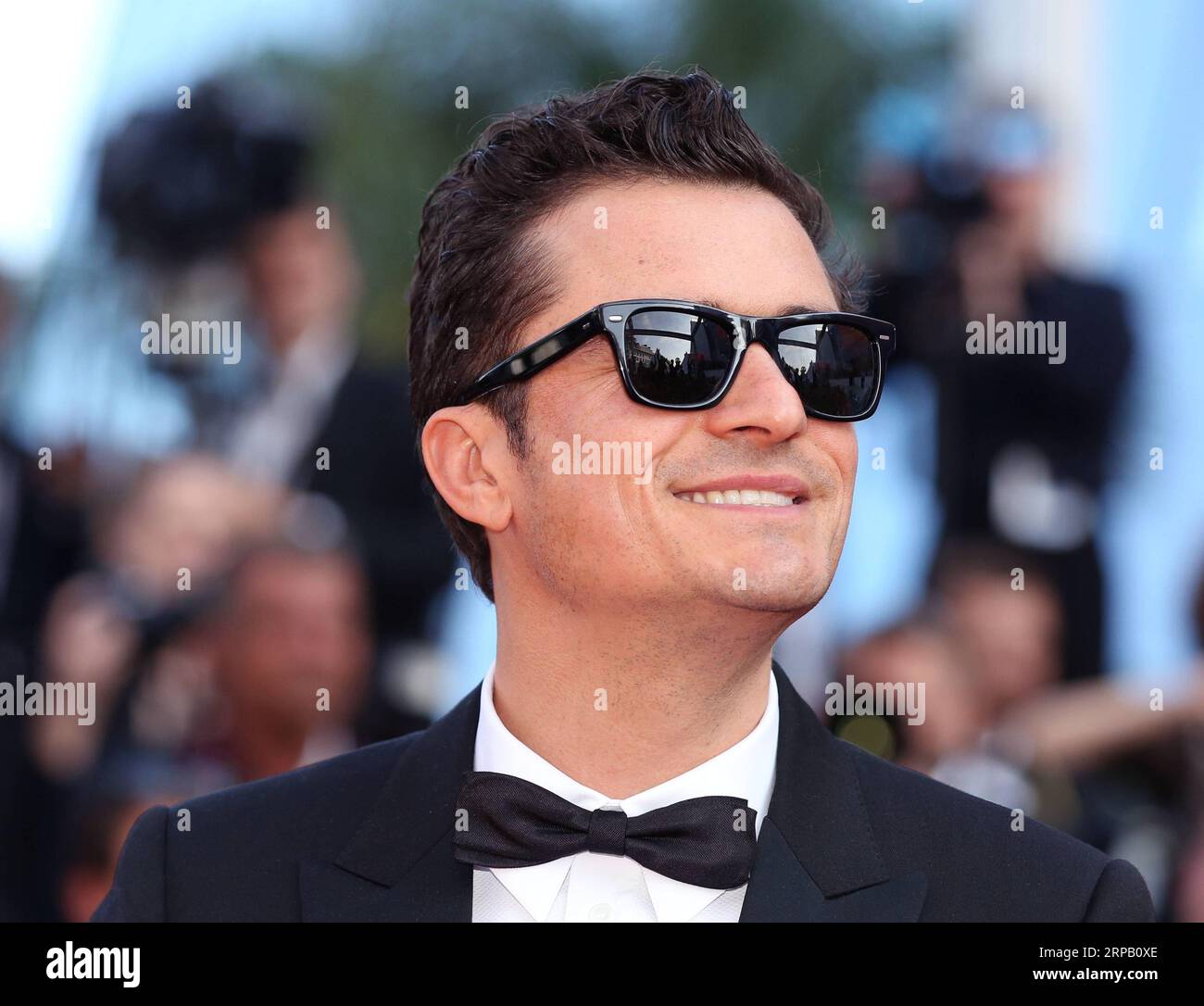 (190524) -- CANNES, 24 maggio 2019 (Xinhua) -- l'attore Orlando Bloom partecipa alla premiere del film di Marco Bellocchio il traditore durante il 72° Festival di Cannes, Francia, 23 maggio 2019. Il traditore gareggerà per la Palme d o con altri 20 film. (Xinhua/Gao Jing) FRANCE-CANNES-FILM FESTIVAL- THE TRAITOR PUBLICATIONxNOTxINxCHN Foto Stock