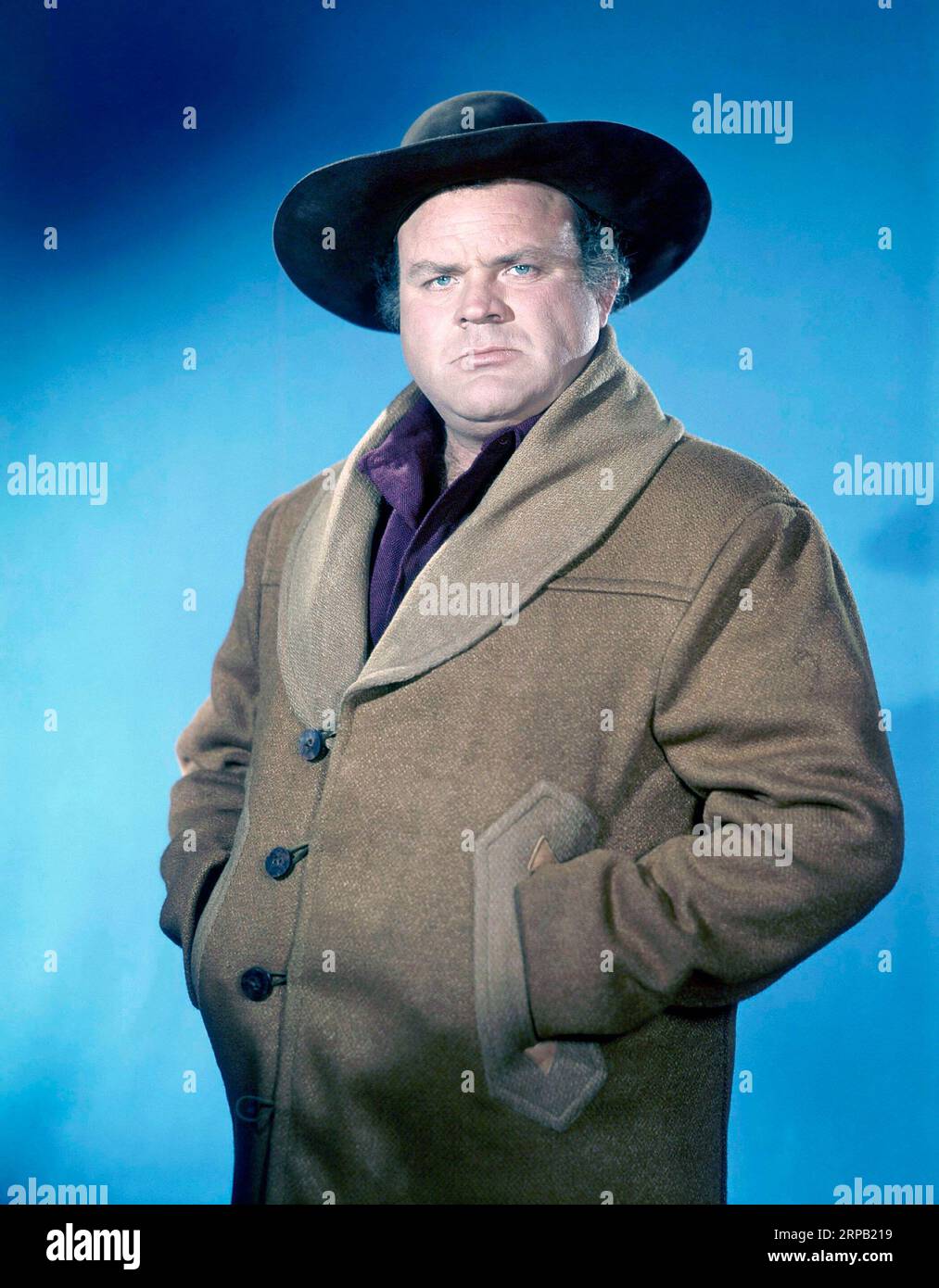 DAN BLOCKER in BONANZA (1959) -titolo originale: BONANZA-TV-, diretto da ROBERT ALTMAN e LEWIS ALLEN. Credit: SOCIETÀ NAZIONALE DI RADIODIFFUSIONE (NBC) / Album Foto Stock