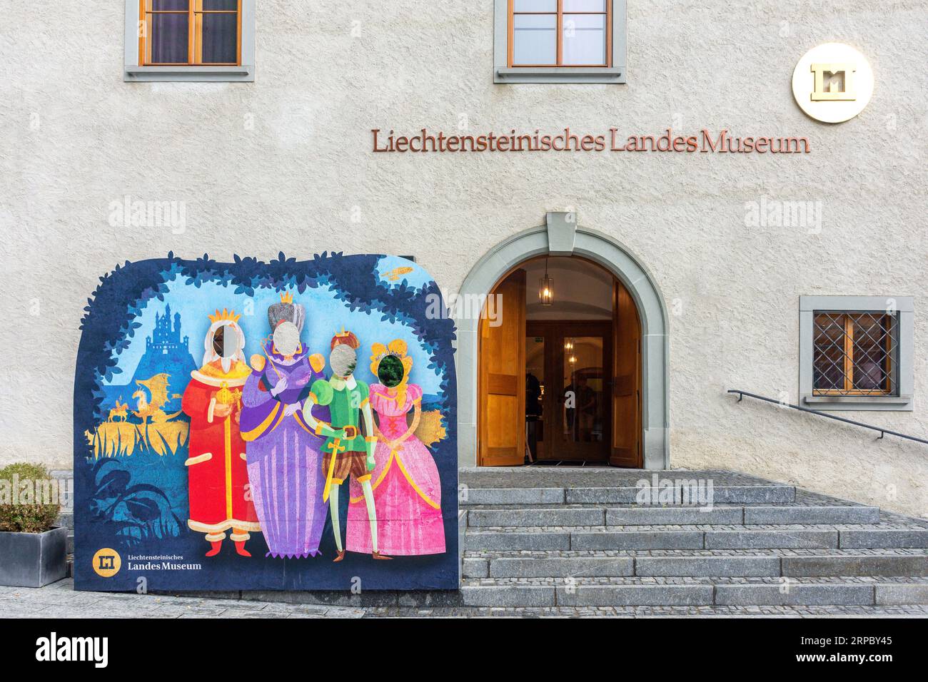 Liechtensteinisches Landesmuseum (museo di storia naturale), Städtle, Vaduz, Principato del Liechtenstein Foto Stock