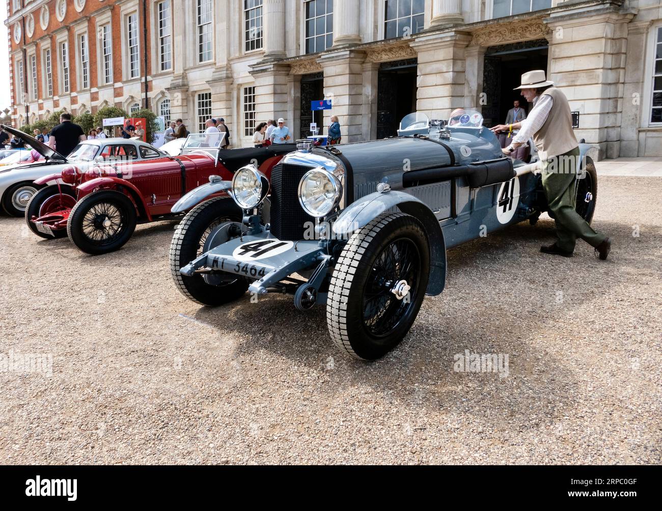 1929 Bentley Speed Six 'Old Number One' al Concours of Elegance all'Hampton Court Palace Londra Regno Unito 2023 Foto Stock