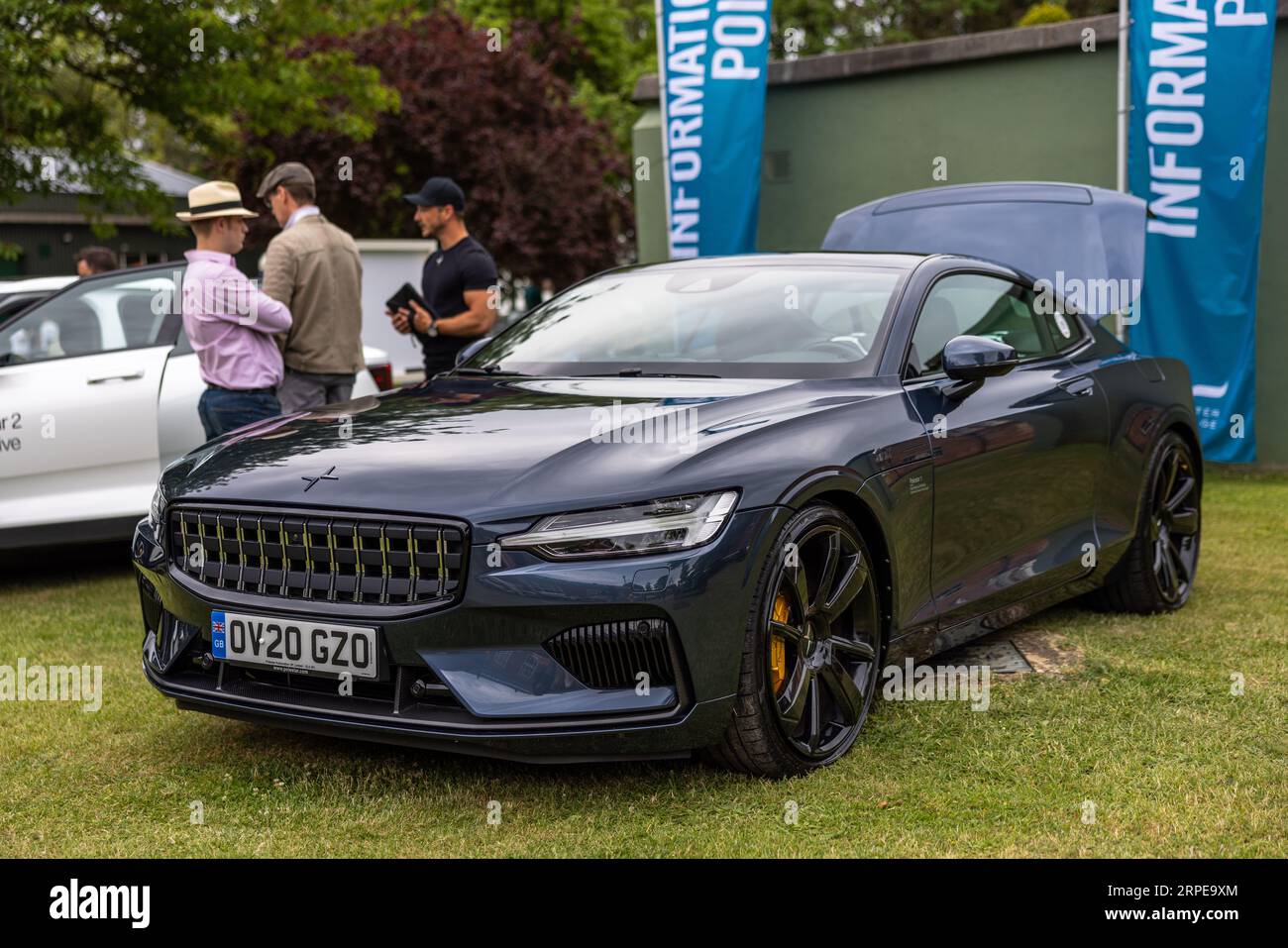 Polestar 1 coupé «OV20 GZO» in mostra al Bicester Flywheel tenutosi al Bicester Heritage Centre il 17 giugno 2023. Foto Stock