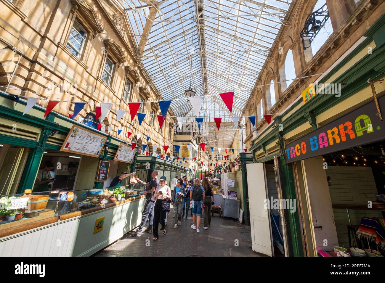 St Nicholas Market, The Exchange, Bristol Foto Stock