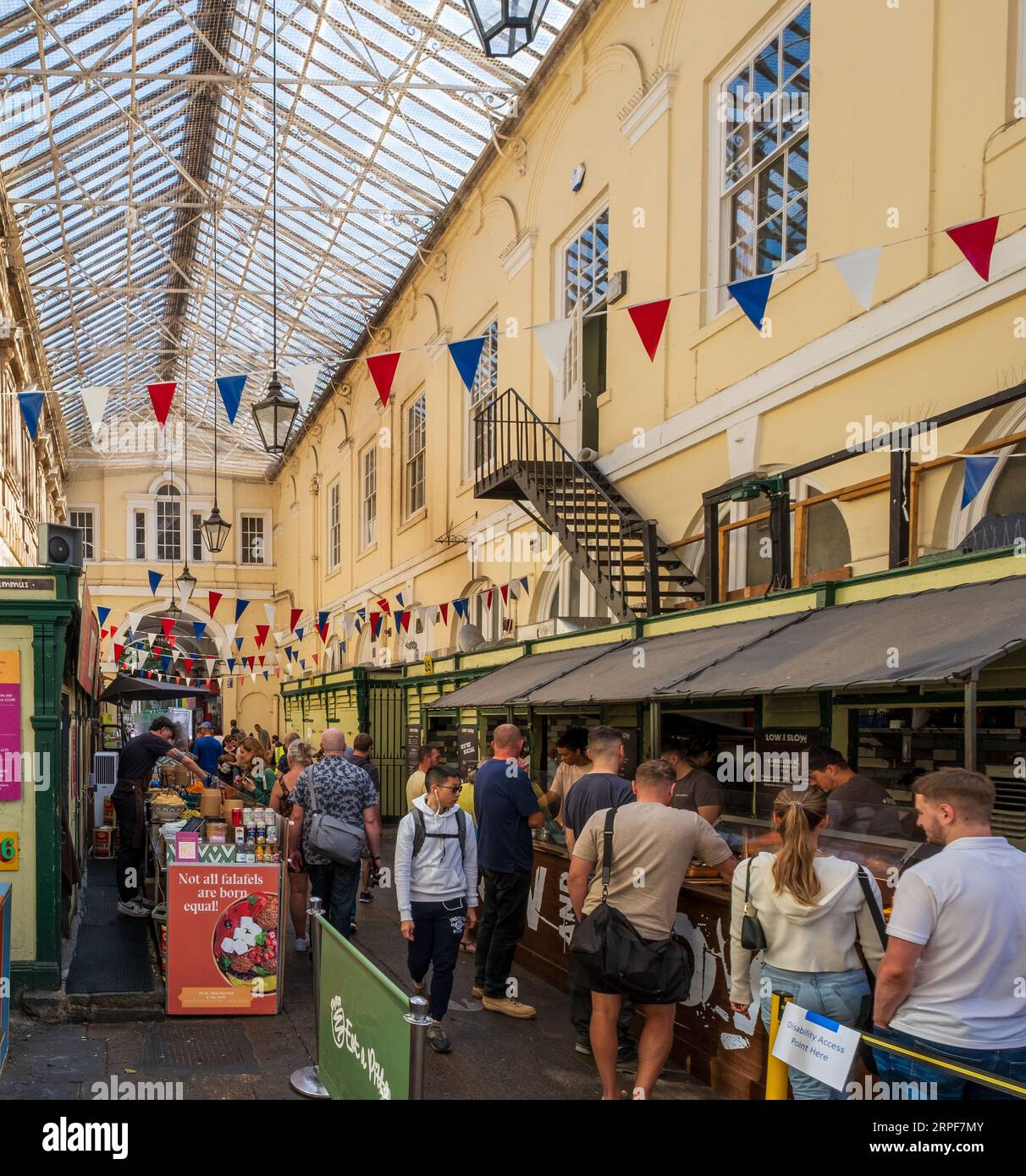 St Nicholas Market, The Exchange, Bristol Foto Stock