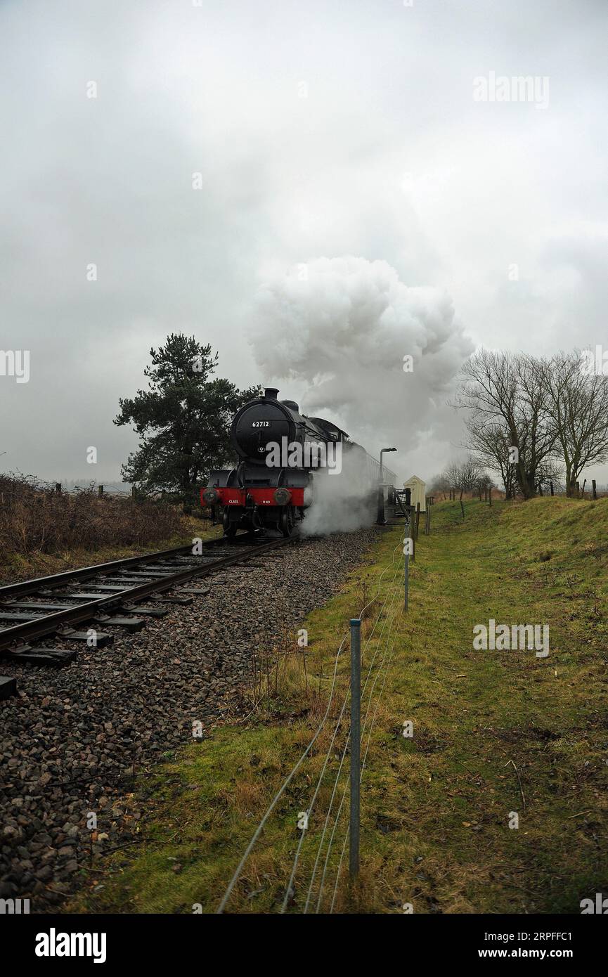'Dorayshire' ad est di Wansford sulla Nene Valley Railway. Foto Stock