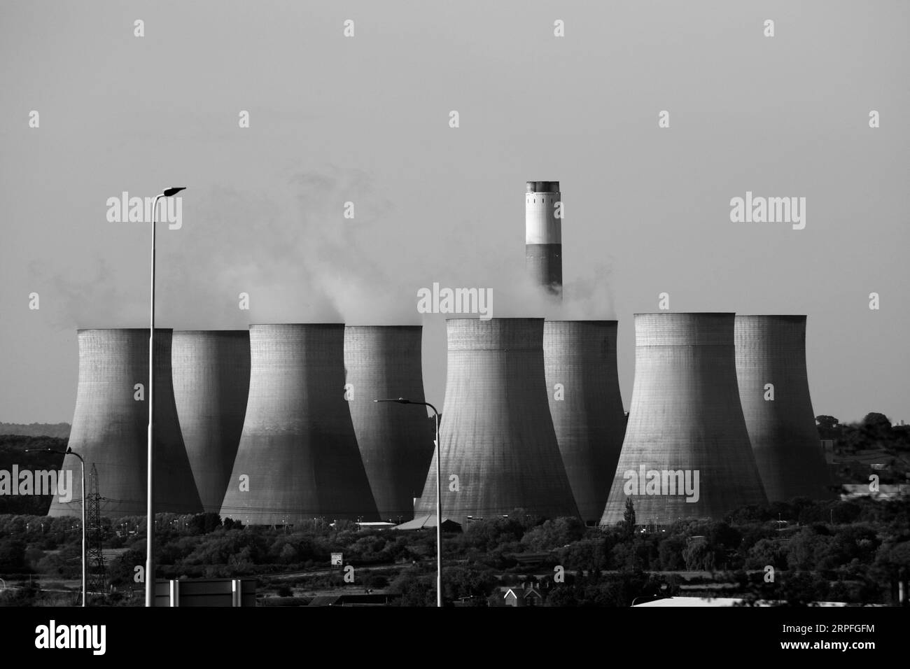 Ratcliffe-on-Soar Power Station, Midlands, Inghilterra, Regno Unito. Alimentato a carbone, gestito da Uniper, Nottinghamshire. Foto Stock