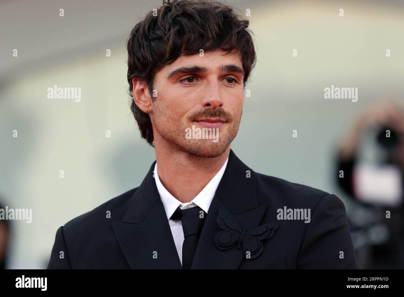 Italia, Lido di Venezia, 4 settembre 2023: Jacob Elordi partecipa al Red carpet per il film "Priscilla" alla 80 Mostra Internazionale d'Arte cinematografica di Venezia il 4 settembre 2023 a Venezia. Foto © Ottavia da re/sintesi/Alamy Live News Foto Stock
