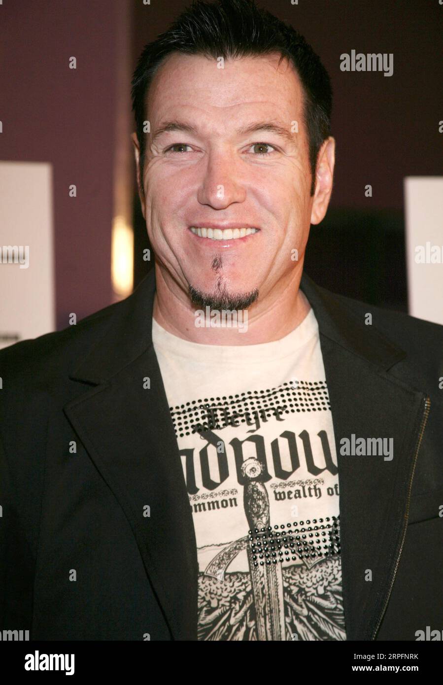 FOTO: 20 agosto 2009 - Nashville, TN - Steve Harwell di Smash Mouth sul Red carpet del teatro Regal Green Hills. Foto Stock