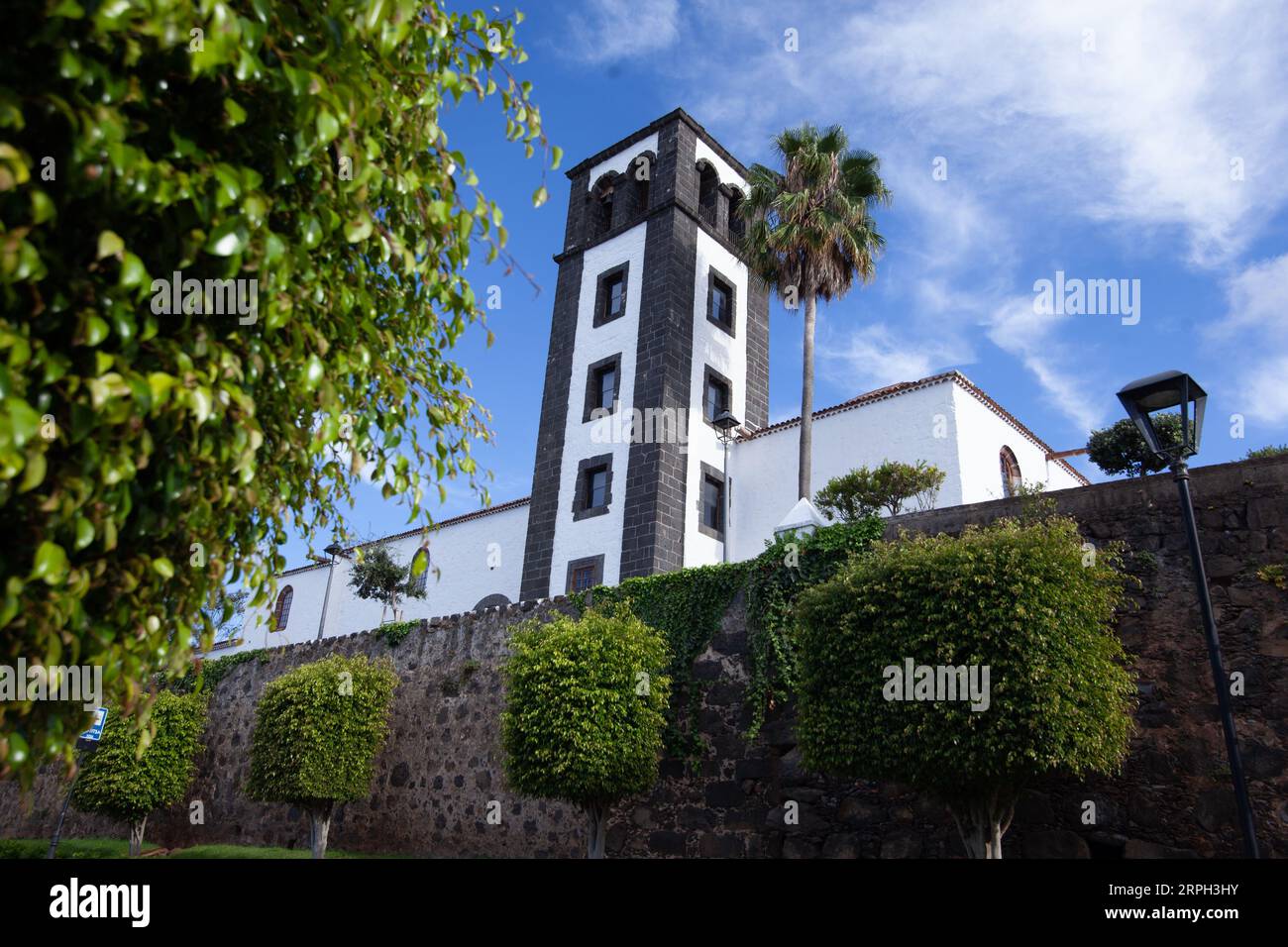Chiesa di Santa Catalina nel comune di Tacoronte (isola di Tenerife) Foto Stock