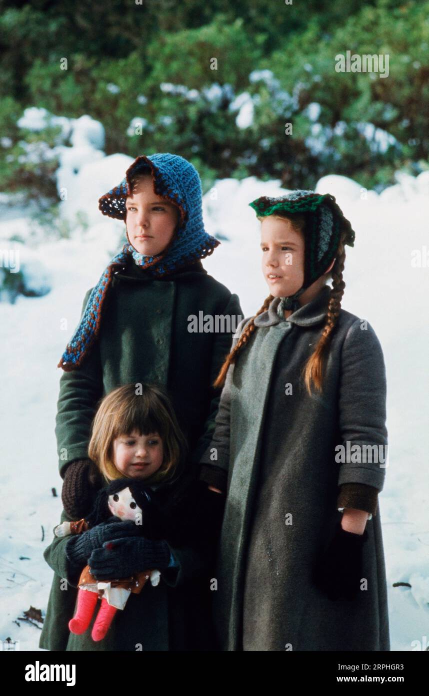 LITTLE HOUSE on the PRAIRIE Michael Landon Melissa Gilbert Foto Stock