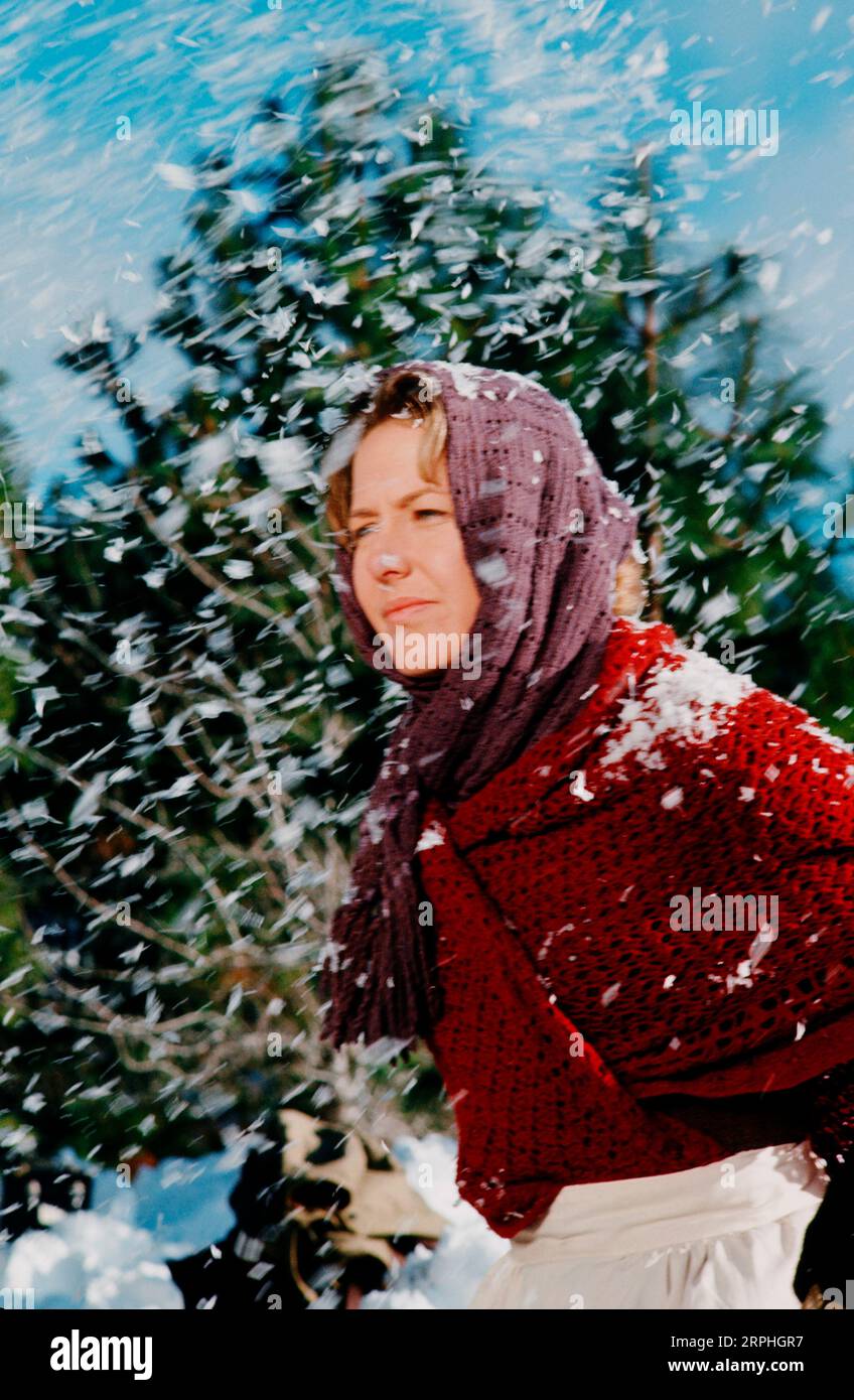 LITTLE HOUSE on the PRAIRIE Michael Landon Melissa Gilbert Foto Stock