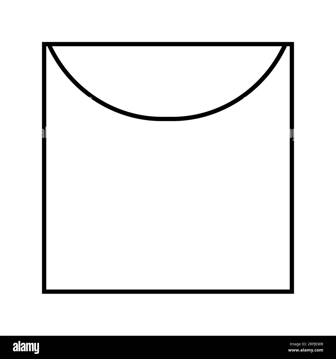 Icona di VISUALIZZAZIONE A SECCO modificabile e ridimensionabile Illustrazione Vettoriale