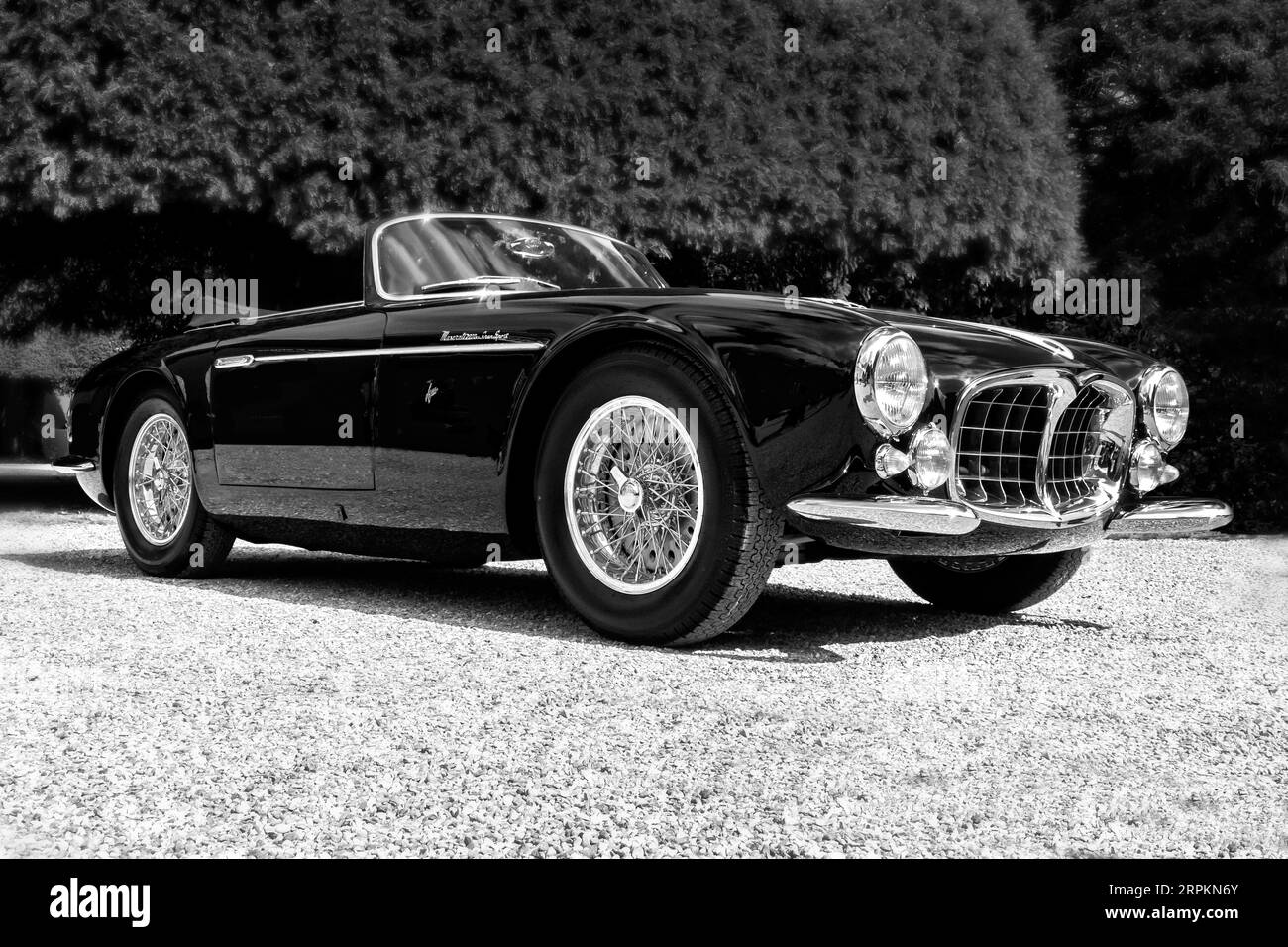 1955 Maserati A6 GCS Fura Spider ha giudicato Best of Show al Concours of Elegance all'Hampton Court Palace Londra Regno Unito 2023 Foto Stock