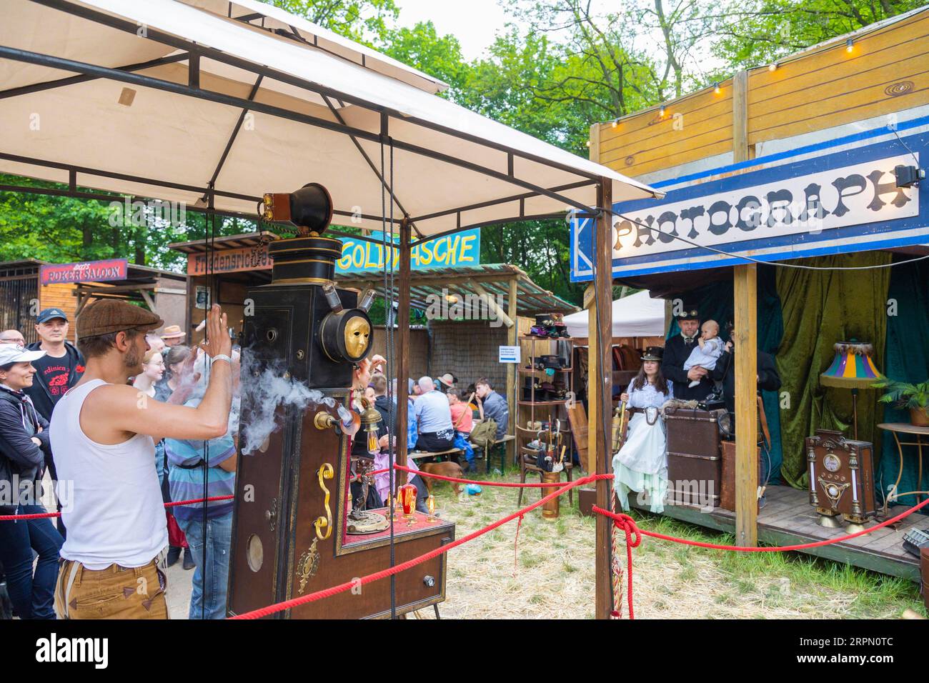 Karl May Festival Radebeul Foto Stock