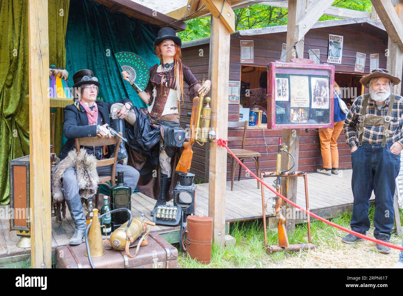 Karl May Festival Radebeul Foto Stock