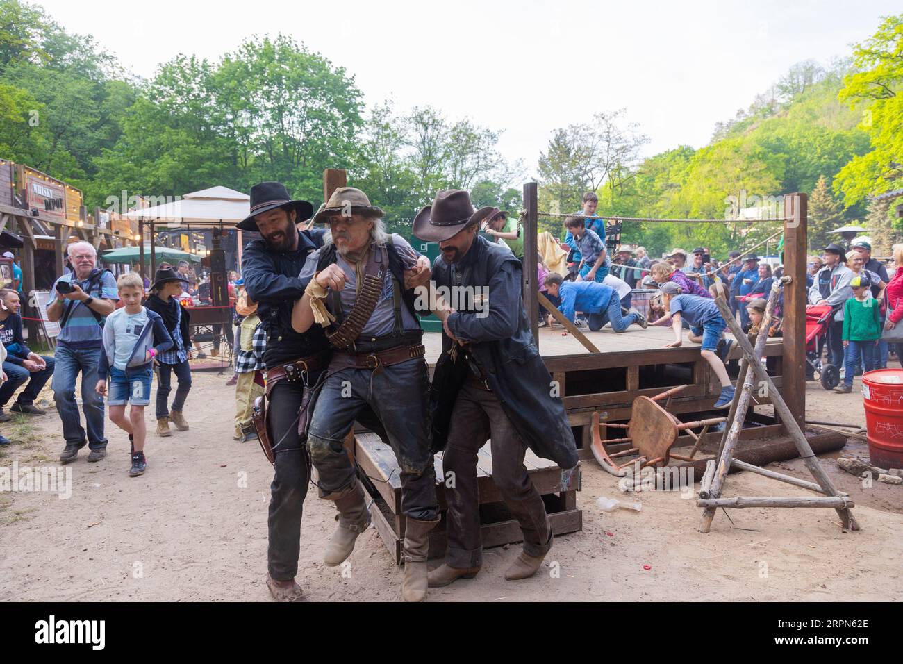 Karl May Festival Radebeul Foto Stock