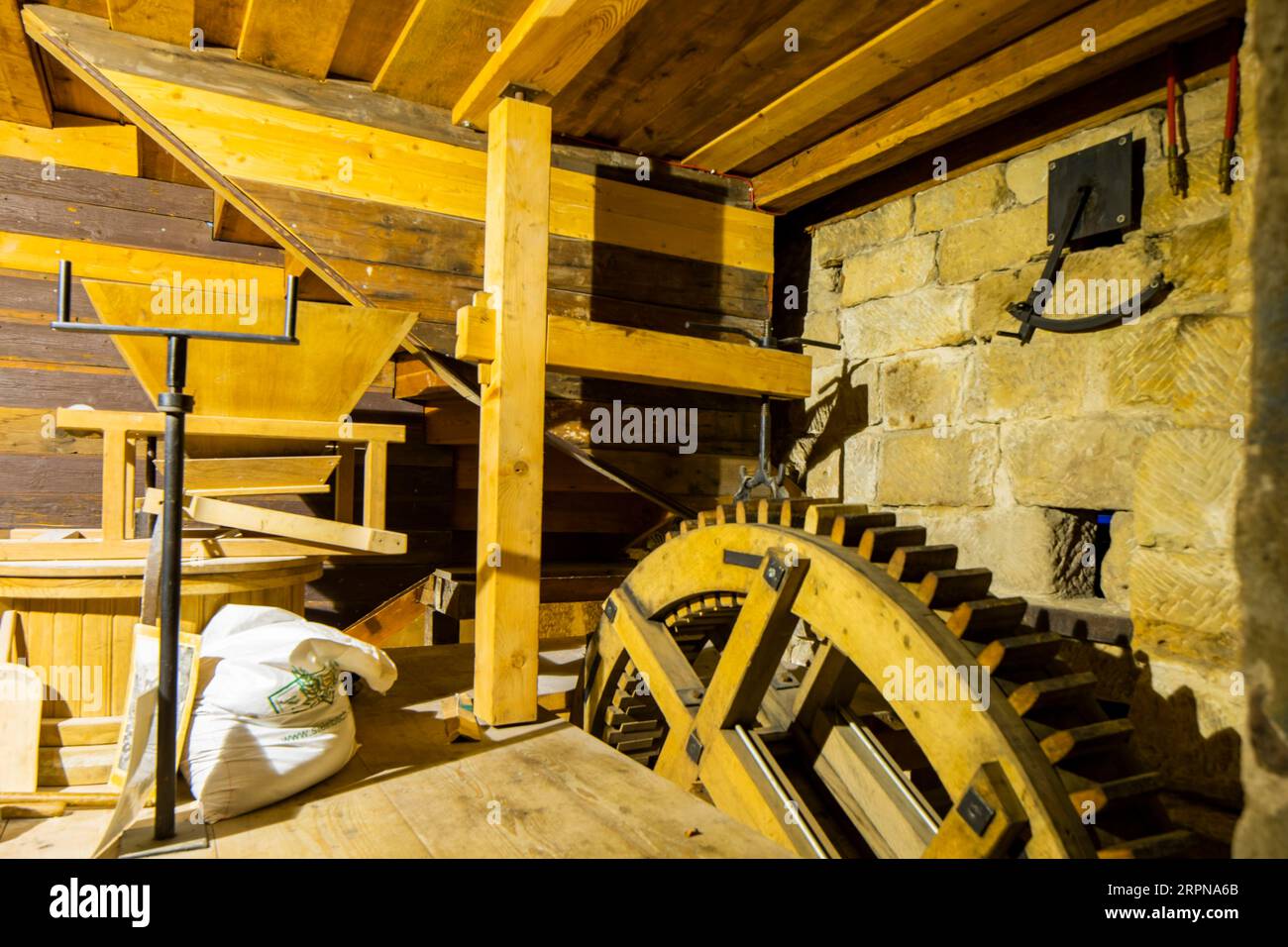 Schmilka Organic and National Park Refuge Foto Stock