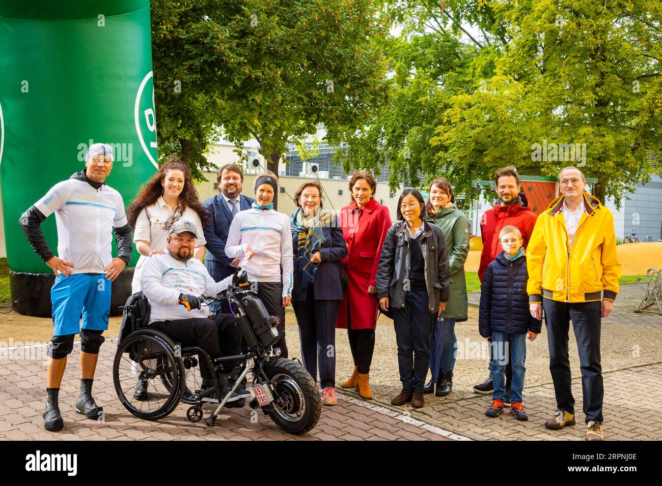 Ospiti di spicco alla corsa di raccolta fondi Active for rare Diseases Foto Stock