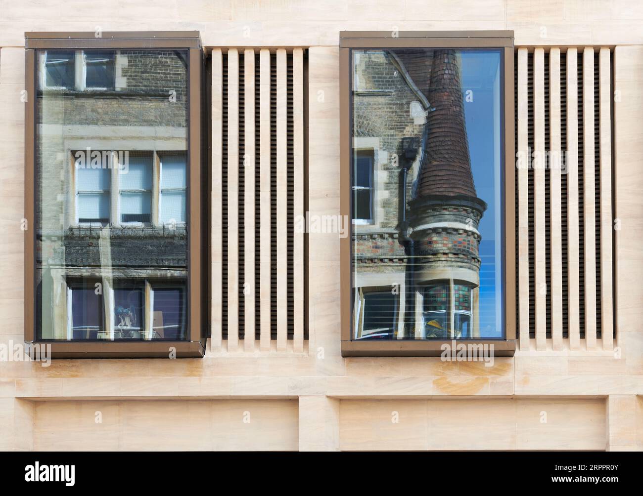 Edificio Cheng Yu Tung al Jesus College, Università di Oxford, Inghilterra. Foto Stock