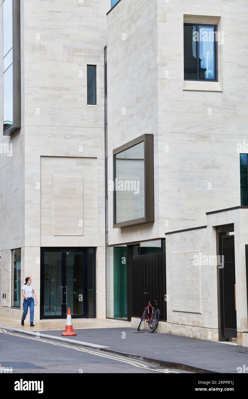 Edificio Cheng Yu Tung al Jesus College, Università di Oxford, Inghilterra. Foto Stock