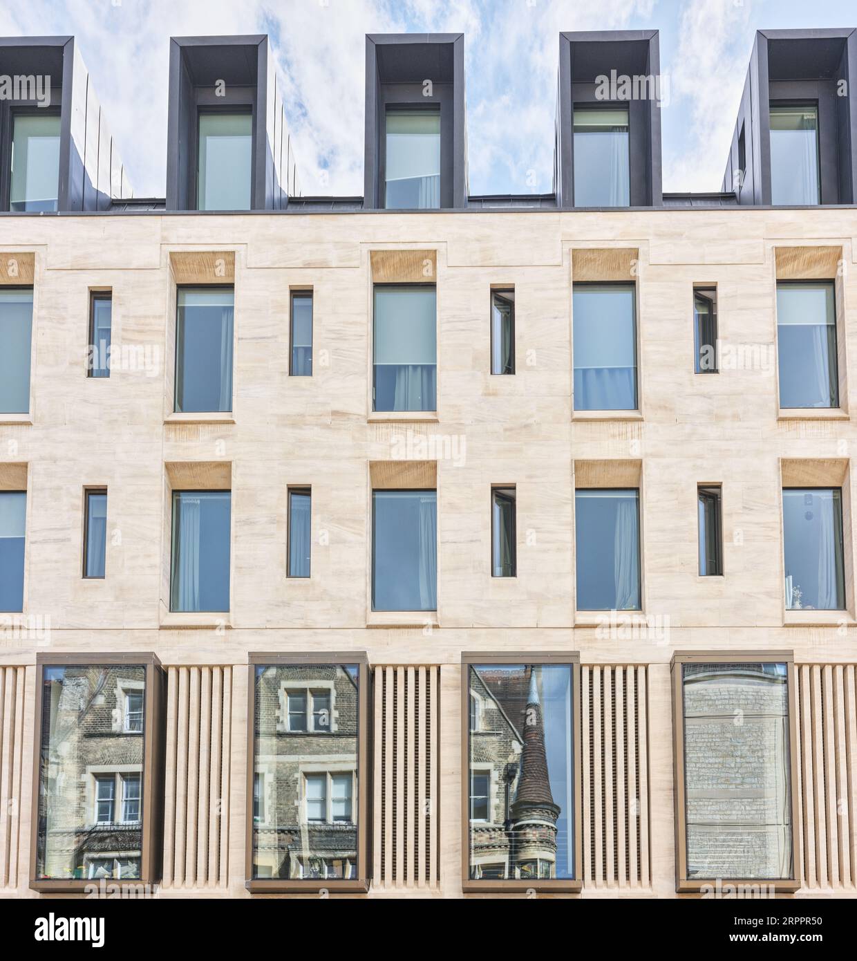 Edificio Cheng Yu Tung al Jesus College, Università di Oxford, Inghilterra. Foto Stock