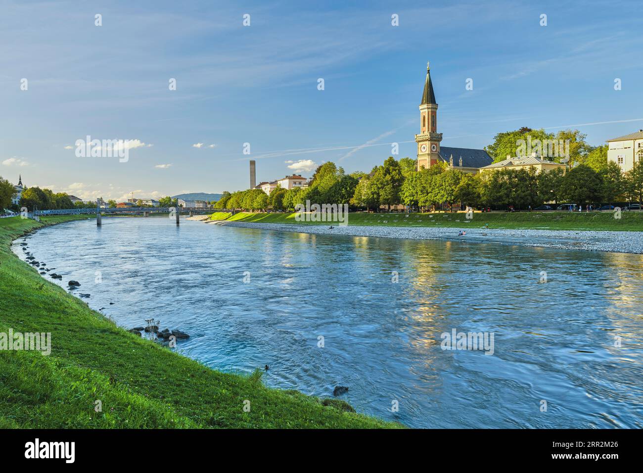 Chiesa parrocchiale protestante Salisburgo Christuskirche, Salisburgo, Salisburgo, Austria Foto Stock