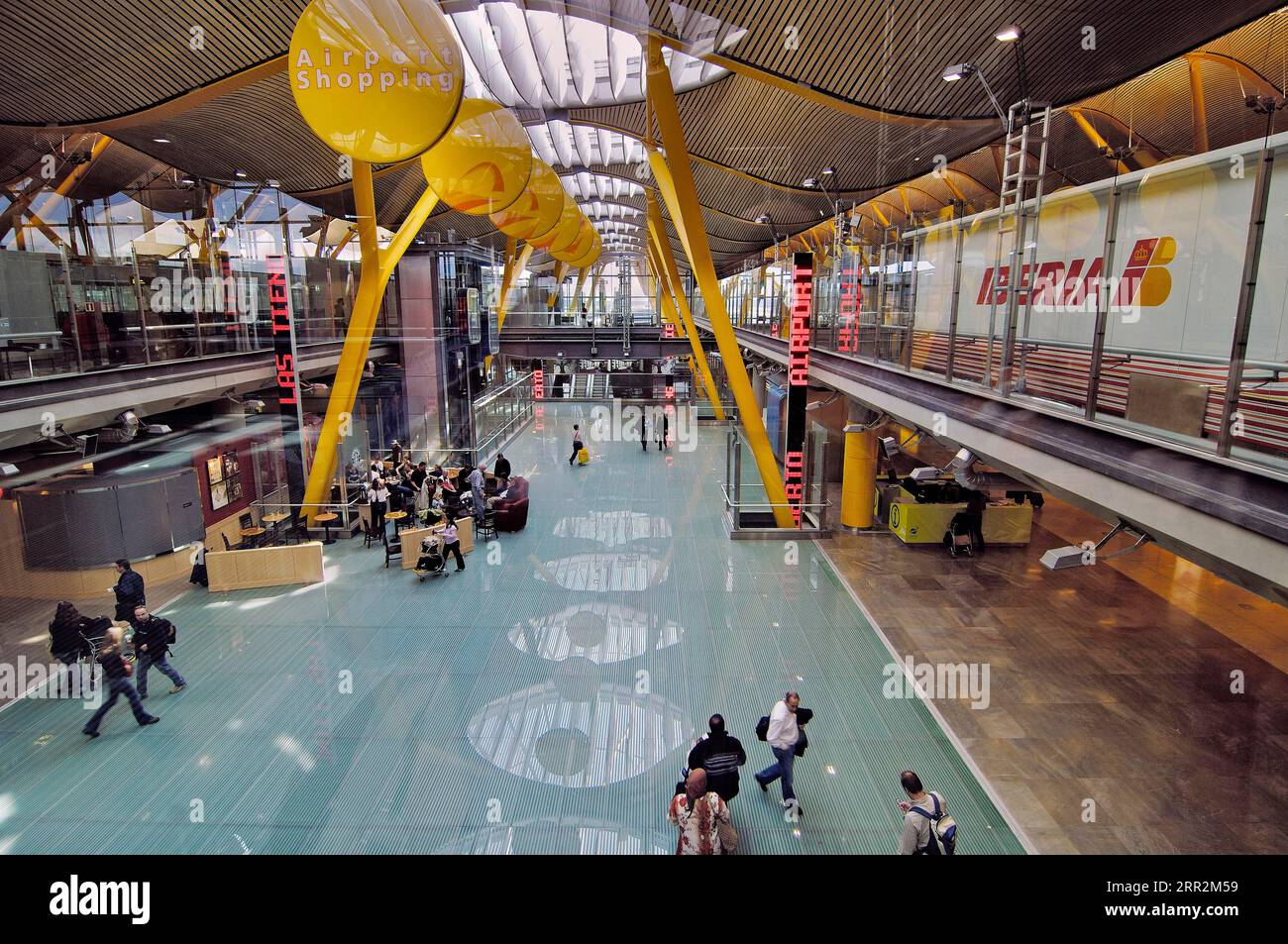 Adolfo Suarez Madrid-Barajas Airport, Spagna Foto Stock