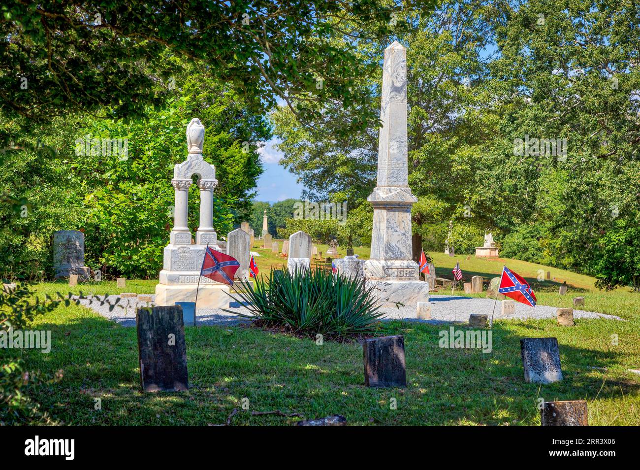 Cimitero di Mt Hope Foto Stock