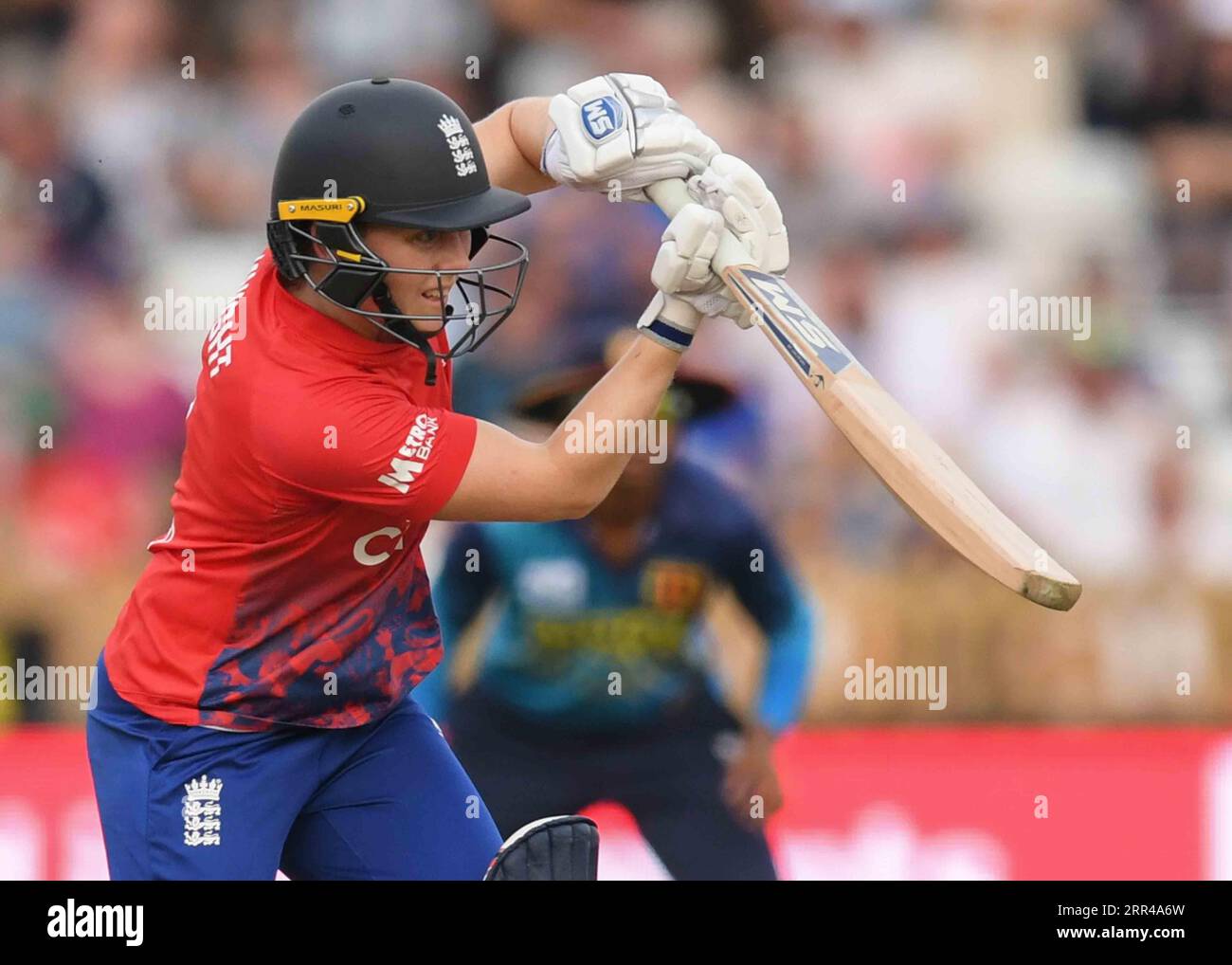 Derby, Regno Unito. 6 settembre 2023, nella foto Heather Knight (Inghilterra) battendo all'England Women contro Sri Lanka Women International T20 (Incora Derby County Cricket Ground). Credito: Mark Dunn Photography/Alamy Live News Foto Stock