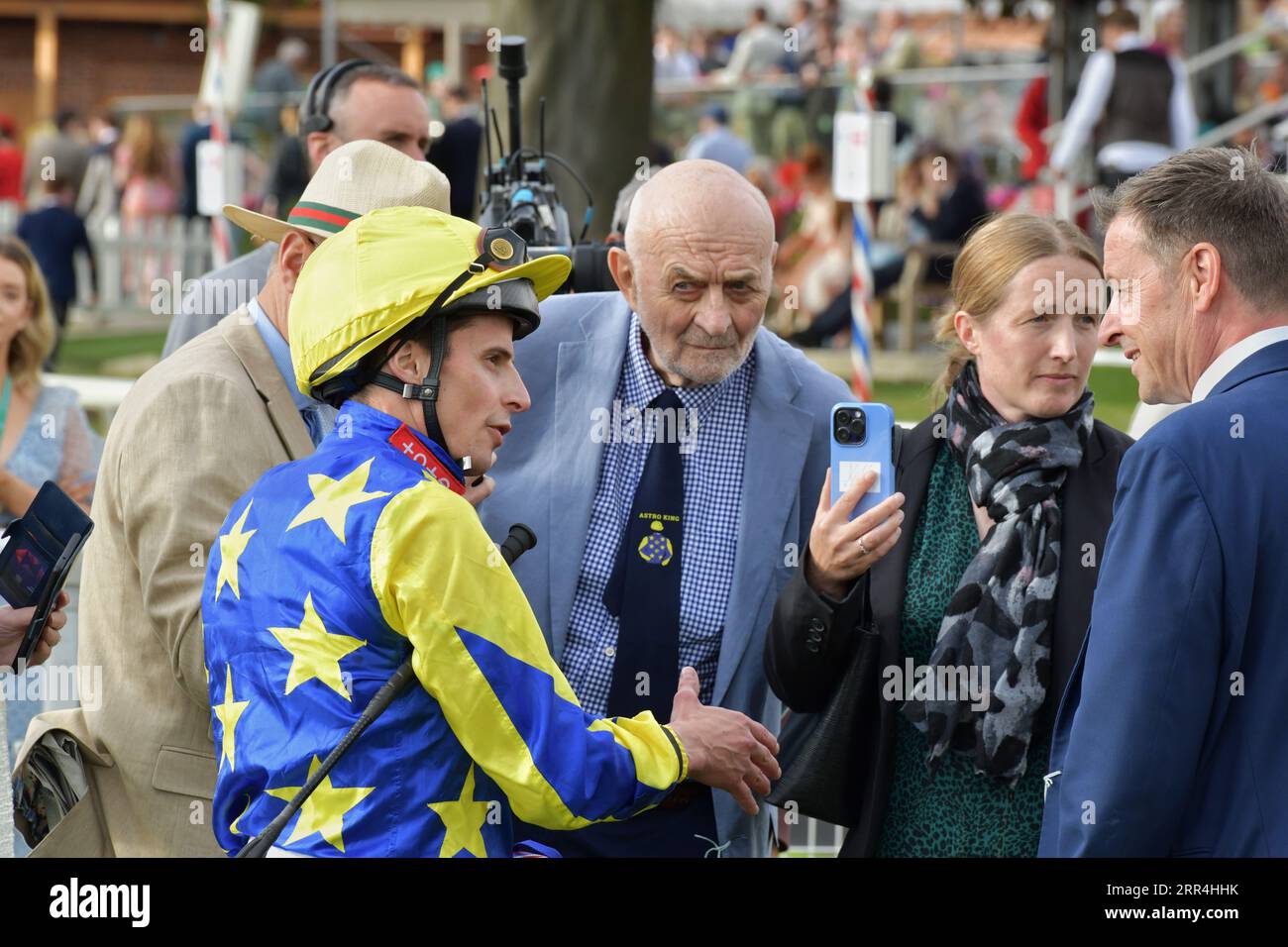 jockey William Buick Foto Stock