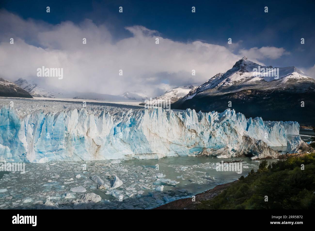 Ghiacciaio Perito Moreno, parco nazionale Los Glaciares, Santa Cruz Provincia, Patagonia, Argentina. Foto Stock
