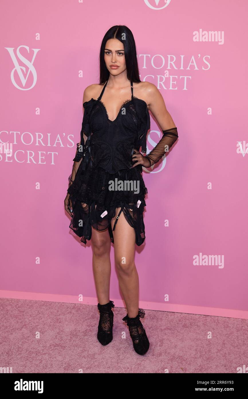 New York, USA. 6 settembre 2023. Amelia Gray Hamlin che cammina sul Red carpet all'evento Victoria's Secret che dà il via alla New York Fashion Week con una celebrazione speciale del Victoria's Secret The Tour '23 tenutosi a New York, NY il 6 settembre 2023. (Foto di Anthony Behar/Sipa USA) credito: SIPA USA/Alamy Live News Foto Stock