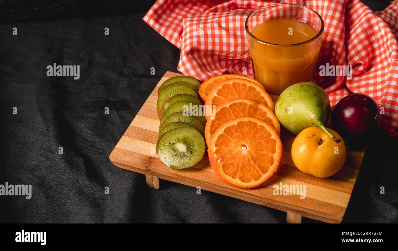 Moody Fruit natura morta Foto Stock