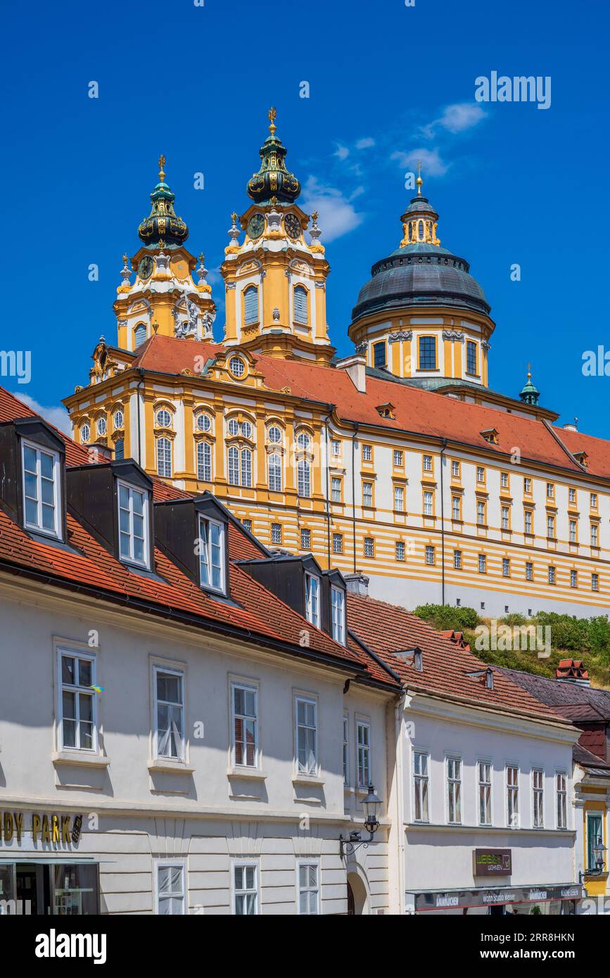 Melk, bassa Austria, Austria Foto Stock