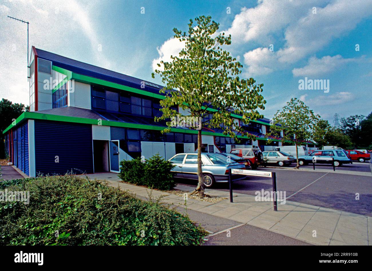 Cambridgeshire Inghilterra Cambridge Science Park Research and Innovation Center il più antico del Regno Unito Foto Stock