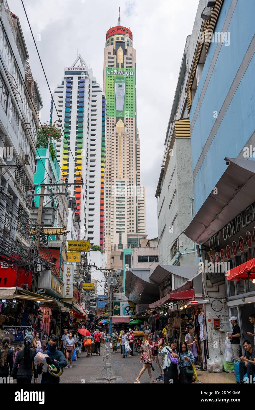 La Torre Baiyoke di Bangkok in Thailandia e Asia Foto Stock